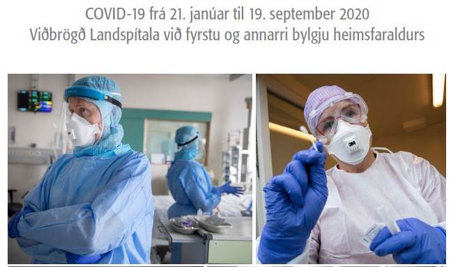 Farsóttanefnd Landspítala gefur út fyrri skýrslu um viðbrögð spítalans við COVID-19 heimsfaraldrinum