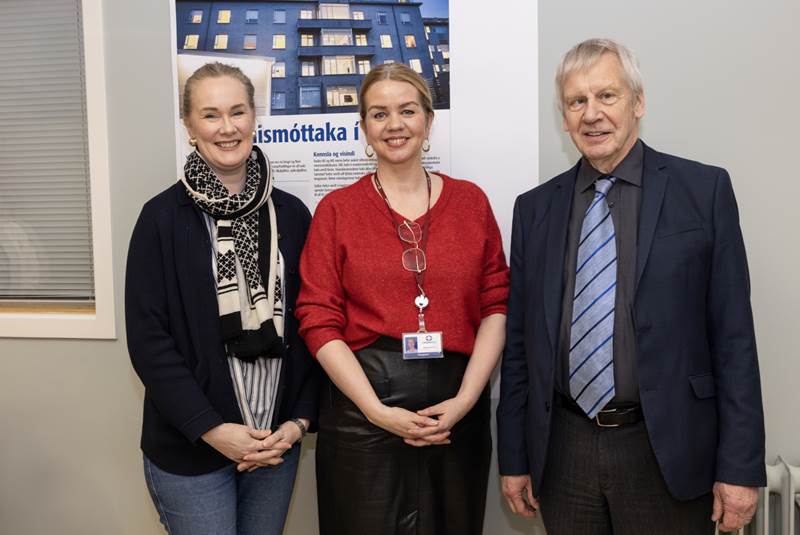 Minnismóttaka í 30 ár