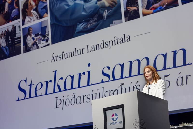 Glefsur frá ársfundi Landspítala